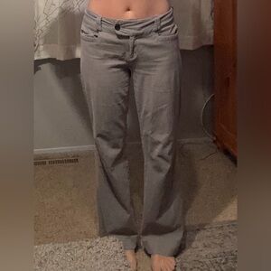 Banana Republic Light Gray Trousers